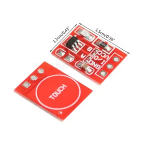 Nouveau module de bouton tactile TTP223 100 % original, interrupteur capacitif incrémental autobloquant, transformation monocanal - Product Image 1