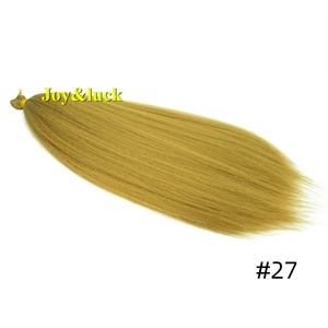 Lot de Cheveux Synthétiques Lisses et Volumineux Yaki de 22 Pouces (100g) pour Femmes Africaines – Extensions de Cheveux en Crochet en Gros - Product Image 5