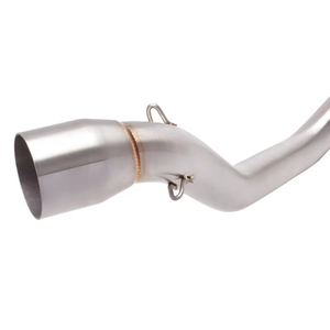 Système d'échappement pour <span class=keywords><strong>moto</strong></span>, échappement en acier, tuyau de liaison avant, connexion 51 mm, silencieux pour Yamaha FZ250 FZS250 <span class=keywords><strong>Fazer</strong></span> 250, acier inoxydable - Product Image 6