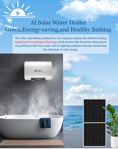 <span class=keywords><strong>Calentador</strong></span> de agua <span class=keywords><strong>Solar</strong></span> inteligente directo de fábrica, sistema de calefacción híbrido, bomba de calor de fontanería de respaldo, almacenamiento sin tanque para el hogar, Hotel, RV - Product Image 4