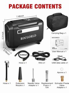 Vente chaude en ligne avec pompe de compresseur d'arrêt automatique d'affichage numérique de gonfleur de cigarette - Product Image 4