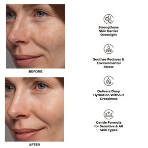 Mascarilla Facial Nocturna <span class=keywords><strong>de</strong></span> Bifida Ferment Blue Diamond <span class=keywords><strong>de</strong></span> Marca Privada, Reparadora <span class=keywords><strong>de</strong></span> Barrera Cutánea, Hidratante, Calmante y Blanqueadora - Product Image 3