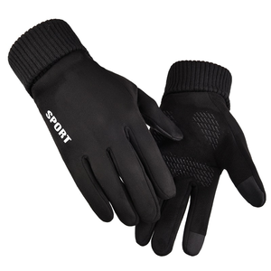 Gants de sport quotidiens antidérapants et imperméables pour écran <span class=keywords><strong>tactile</strong></span>, chauds, doublés polaire, pour la conduite, le cyclisme et le ski en hiver - Product Image 2