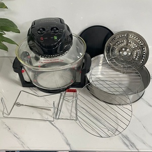 Biểu tượng tùy chỉnh 3in1 <span class=keywords><strong>12L</strong></span> Mini kính cầm tay lò vi sóng điện bánh pizza sâu đối lưu không khí Nồi chiên lò - Product Image 3