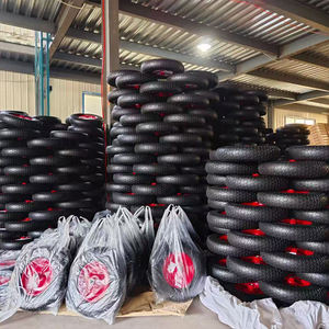 Rueda de goma neumática a prueba de golpes de 16 pulgadas 4,00-8 200kg de capacidad Neumático de aire todo terreno para carro carros de equipaje de mano y de aeropuerto - Product Image 3