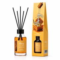 100ML Rietdiffuser Set met Rietenstokjes, Multi-geur Geur-olie voor Groothandel Huisparfum Distributeurs