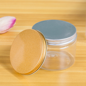 Kích Thước Khác Nhau 50Ml 100Ml 150Ml 200Ml 250Ml 300Ml 350Ml 400Ml 450Ml 500Ml Rỗng Pet Rõ Ràng Pet Jar Với Nhôm Nhựa Vít Nắp - Product Image 5