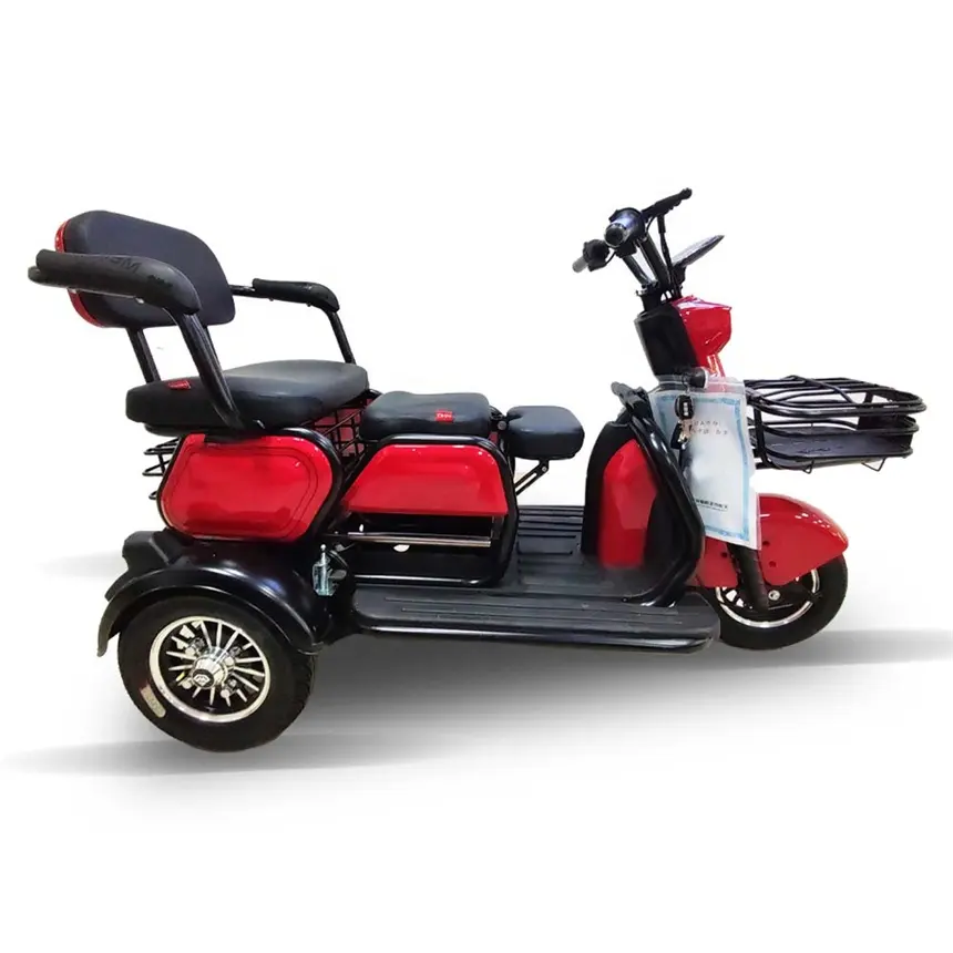 China Source Factory People Low Price Drum Brake Electrictricycles electric tricycle