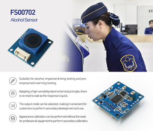 Bafômetro eletroquímico Sensor Alcohol Breath Tester Sensor para uso pessoal e comercial - Product Image 6