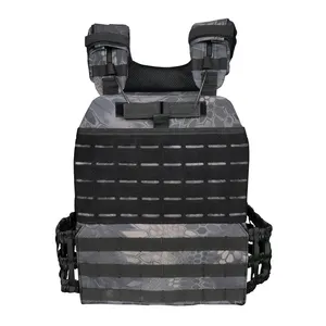 Kleurrijke Gewicht Plate Carrier Fitness Training Gym Vest