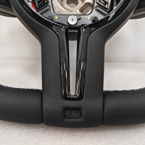 Volant <span class=keywords><strong>sport</strong></span> noir personnalisé <span class=keywords><strong>M</strong></span> pour <span class=keywords><strong>BMW</strong></span> F10 F18 F11 F20 F92 M6 M3 M4 M5 E81 - Product Image 6