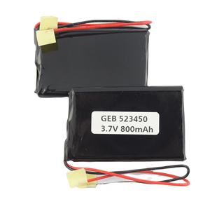 Batería de polímero de iones de litio, carcasa de acero de aluminio, 523450AR, 3,7 V, 800mAh, GEB 523450, 3,6 V, 1000mAh - Product Image 6