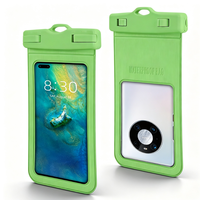 Vente en gros, coque de téléphone étanche universelle IPX8, pochette de natation à écran tactile, type de sac, sac étanche