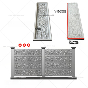 Moule en ABS pour panneaux préfabriqués en béton injecté, moulures <span class=keywords><strong>de</strong></span> pierre, murs extérieurs, clôtures et colonnes en béton ABS - Product Image 6