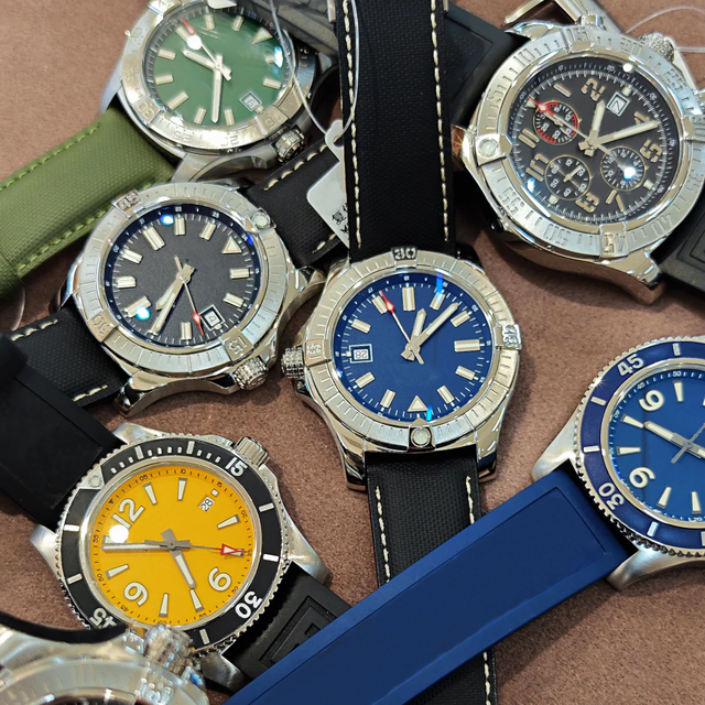 Luxurious High-quality Men's Mechanical Watch Automatic Self-winding Mechanical Movement, Made of Stainless Steel Folding Class