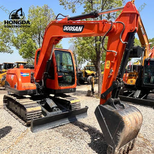 Machine d'ingénierie sur chenilles Doosan de taille moyenne 14 tonnes Dx140lc à bas prix de nombreuses excavatrices d'occasion Doosan Dx75 60 prêtes - Product Image 6