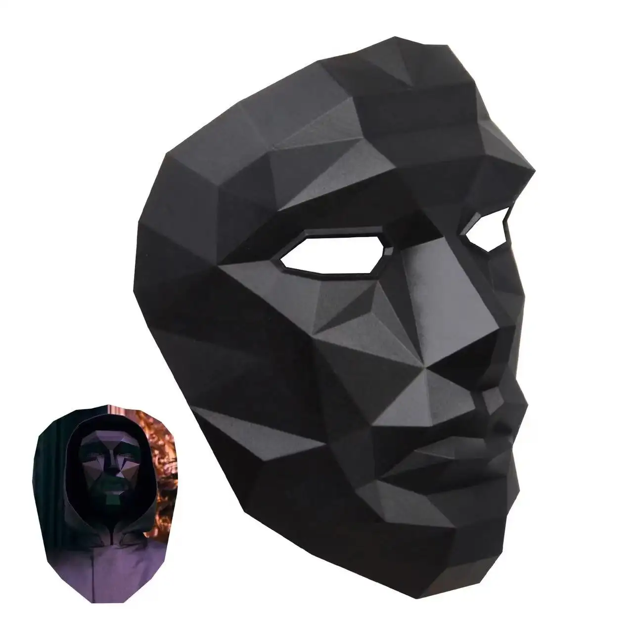 TV Cosplay Masked Man Masquerade Accessories Halloween Decoration Mask for Adult , Props Souvenir Face Cover Game