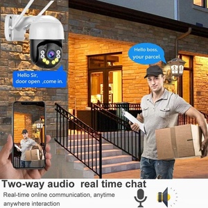 Système de caméra de surveillance IP sans fil extérieur NVR 4MP 5MP Wifi, kit de vidéosurveillance PTZ 4 ou 8 canaux avec détection de mouvement - Product Image 6