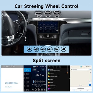 Autoradio Podofo 9 pouces 4+64G pour <span class=keywords><strong>Ford</strong></span> <span class=keywords><strong>S</strong></span> Max 2006-2015/Galaxy 2014 avec Carplay/Android Auto sans fil, fournisseur en gros OEM - Product Image 4