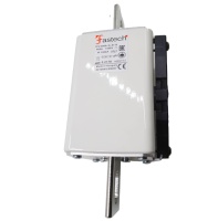 Fusible de Acción Rápida FPV400A-3L-B-15, 400A 1500V DC GPV, Fusible de Alto Voltaje para Sistemas de Almacenamiento de Energía Solar Fotovoltaica