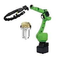 Brazo robótico Cnc Fanuc de 6 ejes con pinza de robot CNGBS y paquete de vestido para soluciones de manejo como Cobot