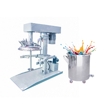 Machine de dispersion à grande vitesse de levage hydraulique Machine de dispersion à petite échelle Machine de dispersion de pigment 1000l
