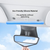 Coque de protection en silicone pour rétroviseur intérieur Tesla Model Y/3/YL, accessoire à clipser, compatible transfrontalier, OLIVER Stock
