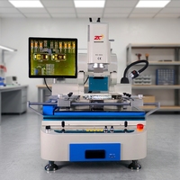Machine de retravaillage BGA haute précision WDS-800A avec chauffage infrarouge pour la réparation de cartes mères et le remplacement de puces
