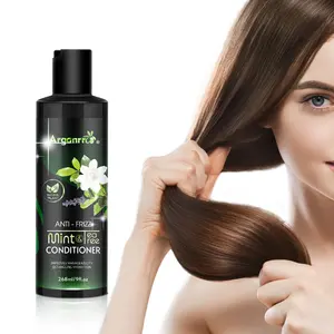 Femme Produit d'entretien réparateur anti-casse Min Tea Tree Oil Après-shampoing pour cheveux frisés et frisés