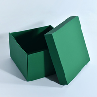 Boîte cadeau de Noël imprimée personnalisée boîte cadeau de Noël pliante de luxe en carton boîte cadeau de Noël rigide et rigide