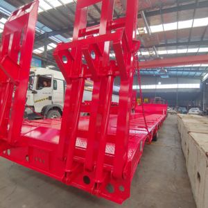 Semirremolque de Carga de 100 Toneladas con Dimensiones de 13500x3000x1550mm, de Shandong - Product Image 2