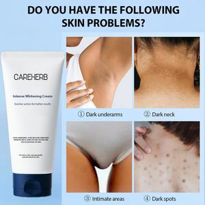 Crema Blanqueadora Intensa para Eliminar Manchas Oscuras, Piel Impecable, Axilas, Bikini, Parte Interna del Muslo, Marca Privada OEM ODM - Product Image 3