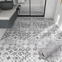 Revêtement de Sol PVC Effet 3D, Papier Peint Adhésif pour Décoration Murale Intérieure