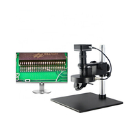 Motor Drive Auto Stereo Digital 3D Microscope with 4K Camera & Side View for PCB Inspection