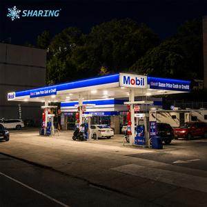 Equipo de <span class=keywords><strong>Gasolinera</strong></span> de Diseño Modular y Fácil Montaje con Envolturas de Columnas a Juego y Señales de Bombas de Combustible - Product Image 6