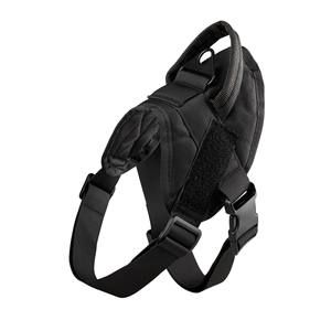 <span class=keywords><strong>K9</strong></span>ペット中型大型犬用ベスト固体ポリエステルトラクションロープ爆発プチング戦術屋外ウォーキングベスト卸売 - Product Image 1