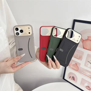 Luxury Magnetic PU Leather Mobile Phone Cases for <b>iPhone</b> 17 16 Pro Max With Card <b>Holder</b> Wireless Charging Shockproof Back Cover - Product Image 2