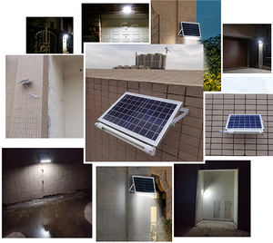 Флуоресцентная лампа на солнечной батарее, водонепроницаемый светильник с датчиком присутствия человека Ip65, для улицы, сада или коридора, 60 Вт - Product Image 5