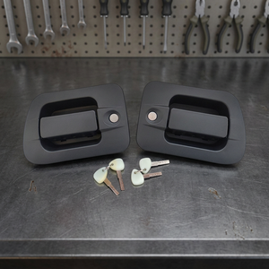 Nouveau Kit de Poignées de Porte en Gros RH-LH (NOIR) en ABS 28,8 cm pour EUROCARGO TECTOR STRALIS - Product Image 2