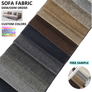 Tela de Tapicería para Sofás <span class=keywords><strong>Oslo</strong></span> 100% Poliéster, Lino Tejido de Alta Calidad, Estilo Liso, el Más Popular para Sofás - Product Image 5