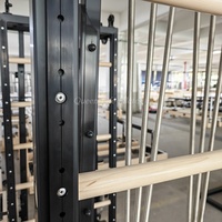 Queenlife Pilates Power Spiral Tower Multi-fungsi Reformer Peningkat Fleksibilitas Tulang Belakang Rentang Gerakan 3D untuk Studio Yoga