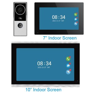 Sistema de Intercomunicación Inteligente para el Hogar SQ 2026 con Seguridad Tuya, para Villas, Compatible con Interruptor POE, Control Dual de Puerta y Portón - Product Image 5