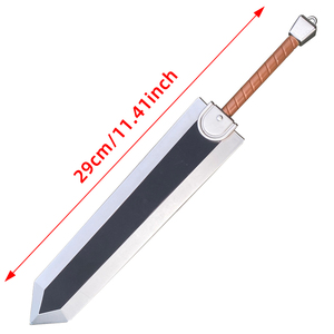 Modèle <span class=keywords><strong>de</strong></span> sabre en métal en alliage <span class=keywords><strong>de</strong></span> zinc <span class=keywords><strong>de</strong></span> 29 cm, style jeu populaire, le Dragon Slayer <span class=keywords><strong>Guts</strong></span>, jouet d'anime - Product Image 6