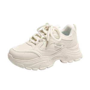 Chaussures de sport décontractées pour femmes, nouvelle mode, confortables, antidérapantes, pour la course et la marche, à lacets, automne/printemps, vente en gros - Product Image 2