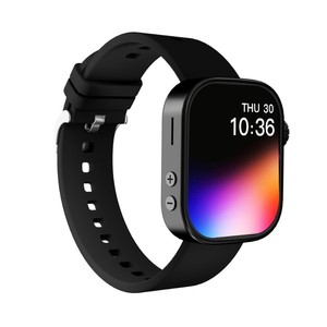 He Shun Cheng Ms10 Smartwatch Quadrato AMOLED 4G con Scheda SIM, Funzione Personalizzabile, Fotocamera Rotante a 270°, Quadrante in Silicone - Product Image 4