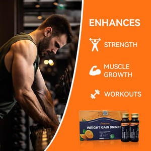 OEM ODM Suplementos de vitaminas y bebidas saludables para adultos Suplementos líquidos orales para ganar peso para hombres Ingredientes personalizables - Product Image 4