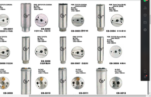 Receptor Deshidratador para Sistema de Aire Acondicionado Automotriz ZW CD-3004 24V, Certificado TS16949, 60*225mm, Compatible con Lexus, Suzuki, Mitsubishi - Product Image 5