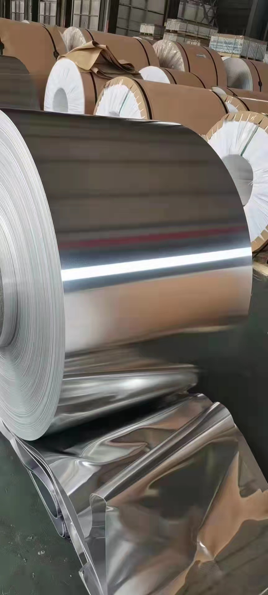 Moisture Proof Industrial Aluminum Foil 8 10 11 12 Micron Aluminum Foil