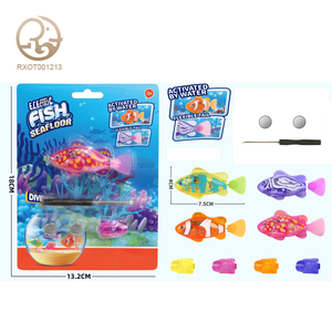 <span class=keywords><strong>Juguete</strong></span> Robótico de Gato Eléctrico con Luz LED, <span class=keywords><strong>Juguete</strong></span> Interactivo de <span class=keywords><strong>Pez</strong></span> Robótico de Plástico para Niños y Gatos de 5 a 7 Años - Product Image 4