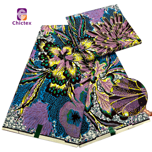 Chấp Nhận Container Đặt Hàng Và Chứng Khoán Bán Phi Bông Vải Sáp Lớn Siêu Ankara Vải - Product Image 1